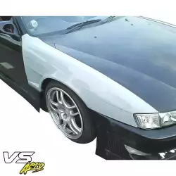 FRP MSPO Wide Body Fenders (front) 25mm > Nissan 240SX (S14) 1997-1998 image - 18