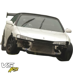 VSaero FRP MSPO Wide Body Fenders (front) 25mm for Nissan 240SX (S14) 1997-1998 image - 19
