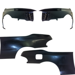VSaero FRP MAT 22B Wide Body Fenders Set 4pc for Subaru Impreza (GC8) 1993-2001 > 2dr Coupe image - 1