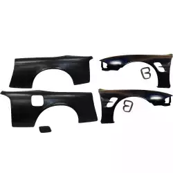 FRP SMAD Wide Body Fenders Set 30/30mm > Nissan 240SX (S14) 1995-1996 image - 2