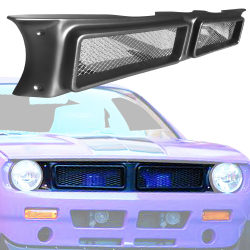 VSaero FRP TKYO Boss Wide Body Grille for Nissan 240SX (S14) 1995-1998 image - 1