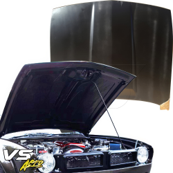 VSaero FRP TKYO Boss Wide Body Hood for Nissan 240SX (S14) 1995-1998 image - 4