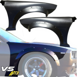 VSaero FRP TKYO Boss Wide Body Fenders (front) 50mm for Nissan 240SX (S14) 1995-1998 image - 42