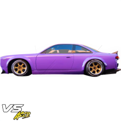 VSaero FRP TKYO Boss Wide Body Fenders (front) 50mm for Nissan 240SX (S14) 1995-1998 image - 2