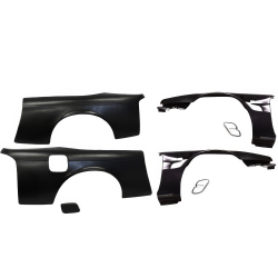 VSaero FRP SMAD Wide Body Fenders Set 30/30mm for Nissan 240SX (S14) 1997-1998 image - 2
