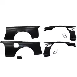 FRP SMAD Wide Body Fenders Set 30/30mm > Nissan 240SX (S14) 1997-1998 image - 2