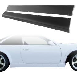 VSaero FRP TKYO Boss Wide Body Side Skirts for Nissan 240SX (S14) 1995-1998 image - 21