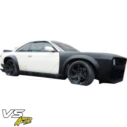 VSaero FRP TKYO Boss Wide Body Side Skirts for Nissan 240SX (S14) 1995-1998 image - 23