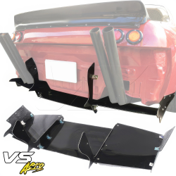 VSaero Plastic TKYO Boss Diffuser for Nissan 240SX (S14) 1995-1998 image - 2