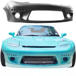 FRP TKYO Wide Body Front Bumper > Mazda RX-7 (FD3S) 1993-1997 image - 1