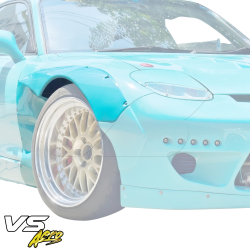 VSaero FRP TKYO Wide Body Fender Flares (front) 50mm for Mazda RX-7 (FD3S) 1993-1997 image - 2