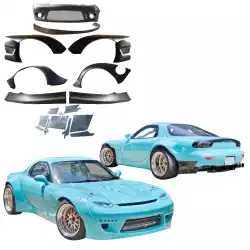 FRP TKYO Wide Body Kit 11pc > Mazda RX-7 (FD3S) 1993-1997 image - 1