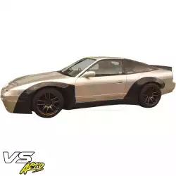 FRP TKYO v2 Wide Body Flares w Side Skirts 8pc > Nissan 240SX 1989-1994 > 2/3dr image - 9