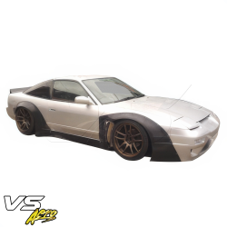 VSaero FRP TKYO v2 Wide Body Flares w Side Skirts 8pc for Nissan 240SX 1989-1994 > 2/3dr image - 10