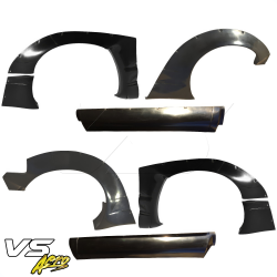 VSaero FRP TKYO v2 Wide Body Flares w Side Skirts 8pc for Nissan 240SX 1989-1994 > 2/3dr image - 2