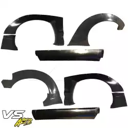 FRP TKYO v2 Wide Body Flares w Side Skirts 8pc > Nissan 240SX 1989-1994 > 2/3dr image - 2