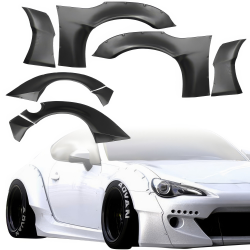 VSaero FRP TKYO v2 Wide Body Fender Set Kit for Subaru BRZ (ZN6) 2013-2020 image - 1