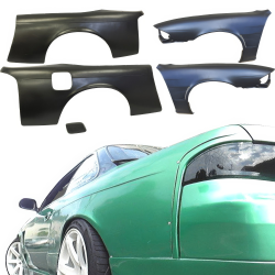 VSaero FRP MSPO Wide Body Fenders Set 25/30mm for Nissan 240SX (S14) 1995-1996 image - 2
