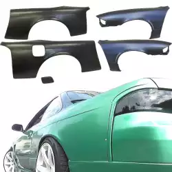 FRP MSPO Wide Body Fenders Set 25/30mm > Nissan 240SX (S14) 1995-1996 image - 2