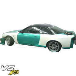 VSaero FRP MSPO Wide Body Fenders Set 25/30mm for Nissan 240SX (S14) 1995-1996 image - 4
