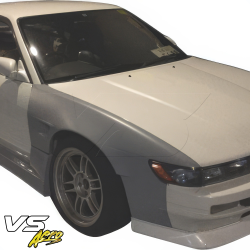 VSaero FRP TKYO v1 Wide Body Fenders (front) 30mm for Nissan Silvia (S13) 1989-1994 > 2dr Coupe image - 49