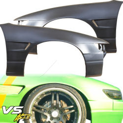 VSaero FRP TKYO v1 Wide Body Fenders (front) 30mm for Nissan Silvia (S13) 1989-1994 > 2dr Coupe image - 51