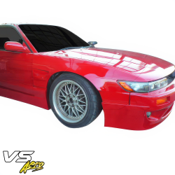 VSaero FRP TKYO v1 Wide Body Fenders (front) 30mm for Nissan Silvia (S13) 1989-1994 > 2dr Coupe image - 6