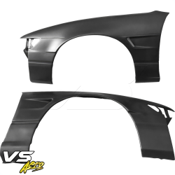 VSaero FRP TKYO v1 Wide Body Fenders (front) 30mm for Nissan Silvia (S13) 1989-1994 > 2dr Coupe image - 26