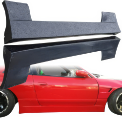 VSaero FRP TKYO v1 Side Skirts for Nissan 240SX 1989-1994 > 2/3dr image - 1