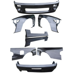 VSaero FRP TKYO v1 Wide Body Kit 9pc for Nissan Silvia (S13) 1989-1994 > 2dr Coupe image - 1