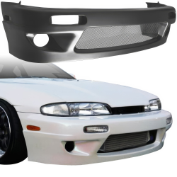 VSaero FRP TKYO v1 Front Bumper for Nissan 240SX (S14) 1995-1996 image - 13