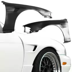 FRP TKYO v1 Wide Body Fenders (front) 30mm > Nissan 240SX (S14) 1995-1996 image - 16