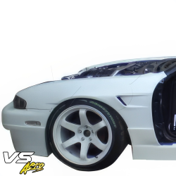 VSaero FRP TKYO v1 Wide Body Fenders (front) 30mm for Nissan 240SX (S14) 1995-1996 image - 20