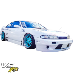 VSaero FRP TKYO v1 Wide Body Fenders (front) 30mm for Nissan 240SX (S14) 1995-1996 image - 2