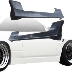 VSaero FRP TKYO v1 Side Skirts for Nissan 240SX (S14) 1995-1998 image - 2