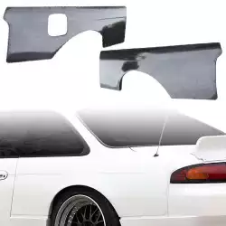 FRP TKYO v1 Wide Body Fenders (rear) 30mm > Nissan 240SX (S14) 1995-1998 image - 4