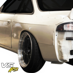 VSaero FRP TKYO v1 Wide Body Fenders (rear) 30mm for Nissan 240SX (S14) 1995-1998 image - 5