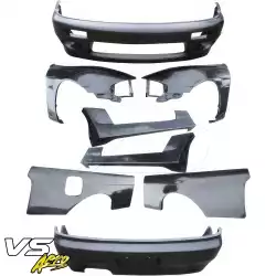 FRP TKYO v1 Wide Body Kit 8pc > Nissan 240SX (S14) 1995-1996 image - 3