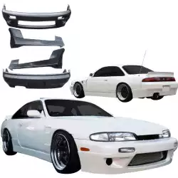 FRP TKYO v1 Body Kit 4pc > Nissan 240SX (S14) 1995-1996 image - 2
