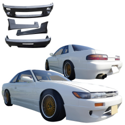 VSaero FRP TKYO v1 Body Kit 4pc for Nissan Silvia (S13) 1989-1994 > 2dr Coupe image - 2