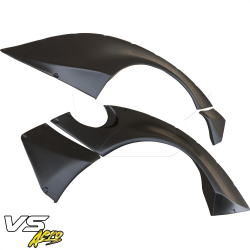 VSaero FRP TKYO v2 Wide Body Fender Flares (rear) 4pc 70mm for Subaru BRZ (ZN6) 2013-2020 image - 4