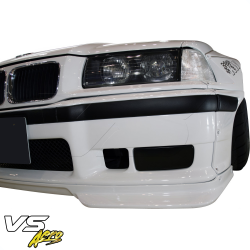 VSaero FRP TKYO Wide Body Front Lip for BMW 318i 325i (E36) 1992-1998 > 2dr Coupe image - 19