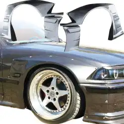 FRP TKYO Wide Body Fender Flares (front) 4pc 50mm > BMW 318i 325i (E36) 1992-1998 > 2dr Coupe image - 1