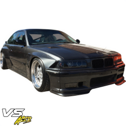 VSaero FRP TKYO Wide Body Fender Flares (front) 4pc 50mm for BMW 318i 325i (E36) 1992-1998 > 2dr Coupe image - 5