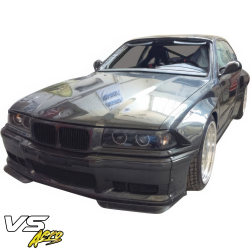 VSaero FRP TKYO Wide Body Fender Flares (front) 4pc 50mm for BMW 318i 325i (E36) 1992-1998 > 2dr Coupe image - 6