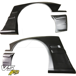 VSaero FRP TKYO Wide Body Fender Flares (front) 4pc 50mm for BMW 318i 325i (E36) 1992-1998 > 2dr Coupe image - 8
