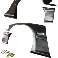 VSaero FRP TKYO Wide Body Fender Flares (front) 4pc 50mm for BMW 318i 325i (E36) 1992-1998 > 2dr Coupe image - 13