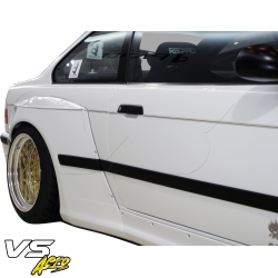 VSaero FRP TKYO Wide Body Fender Flares (rear) 2pc 70mm for BMW 318i 325i (E36) 1992-1998 > 2dr Coupe image - 20