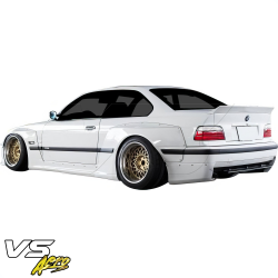 VSaero FRP TKYO Wide Body Fender Flares (rear) 2pc 70mm for BMW 318i 325i (E36) 1992-1998 > 2dr Coupe image - 23