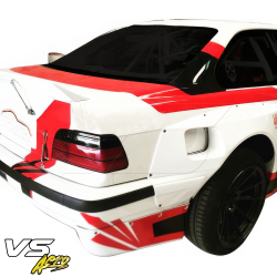 VSaero FRP TKYO Wide Body Fender Flares (rear) 2pc 70mm for BMW 318i 325i (E36) 1992-1998 > 2dr Coupe image - 24